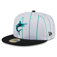 Miami Marlins New Era 2025 Batting Practice 59FIFTY Fitted Hat discount