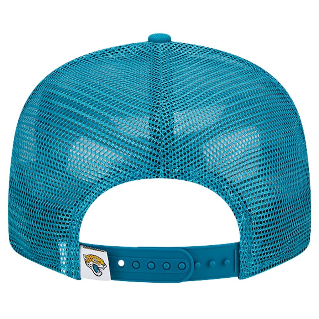 Jacksonville Jaguars New Era Main Trucker 9FIFTY Snapback Hat Teal - NFL