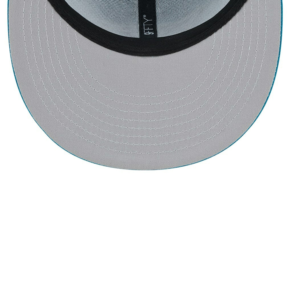 Jacksonville Jaguars New Era Main Trucker 9FIFTY Snapback Hat Teal - NFL