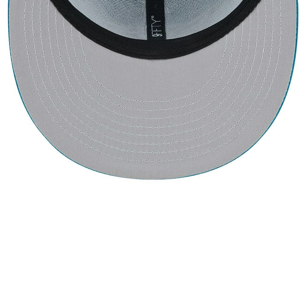 Jacksonville Jaguars New Era Main Trucker 9FIFTY Snapback Hat Teal - NFL