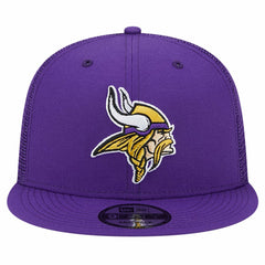 Minnesota Vikings New Era Main Trucker 9FIFTY Snapback Hat Purple - NFL
