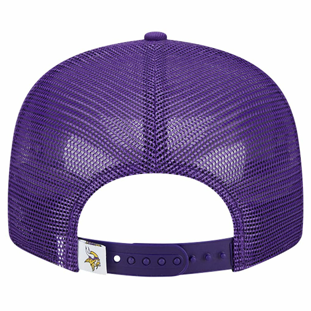 Minnesota Vikings New Era Main Trucker 9FIFTY Snapback Hat Purple - NFL