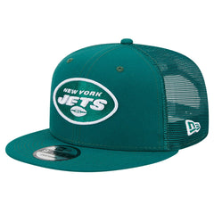 New York Jets New Era Main Trucker 9FIFTY Snapback Hat Green - NFL