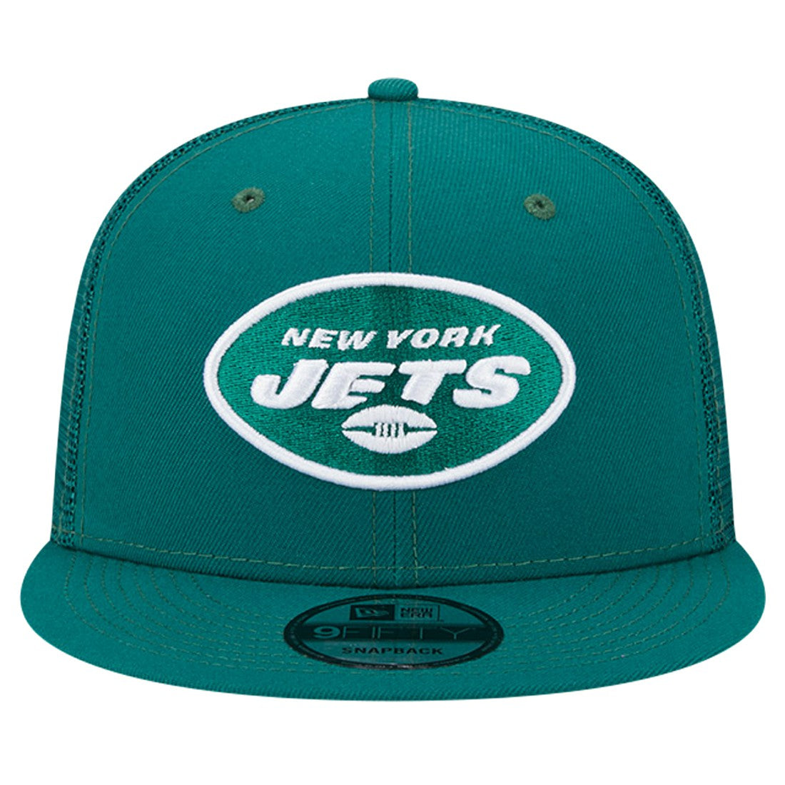 New York Jets New Era Main Trucker 9FIFTY Snapback Hat Green - NFL