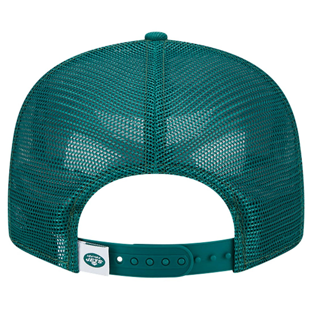 New York Jets New Era Main Trucker 9FIFTY Snapback Hat Green - NFL