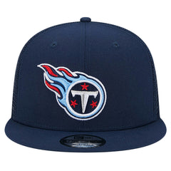 Tennessee Titans New Era Main Trucker 9FIFTY Snapback Hat Navy - NFL
