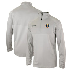 Columbia - Denver Nuggets Omni-Wick Rockin' It Quarter-Zip Pullover Top - Heather Gray