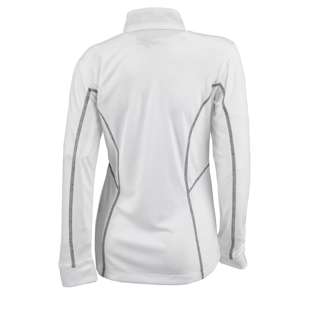 Columbia - Boston Celtics Women's Omni-Wick Shotgun Quarter-Zip Pullover Top - White
