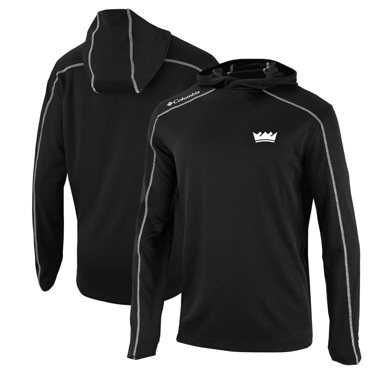 Columbia - Sacramento Kings Shotgun Pullover Hoodie - Black