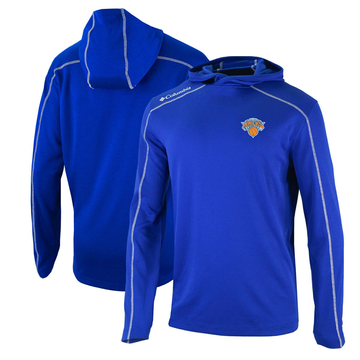 Columbia - New York Knicks Shotgun Pullover Hoodie - Blue