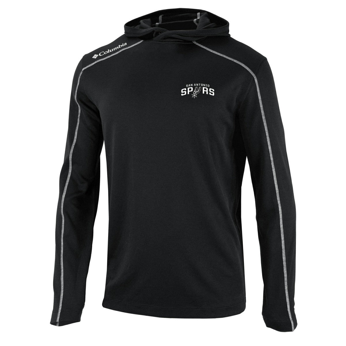 Columbia - San Antonio Spurs Shotgun Pullover Hoodie - Black