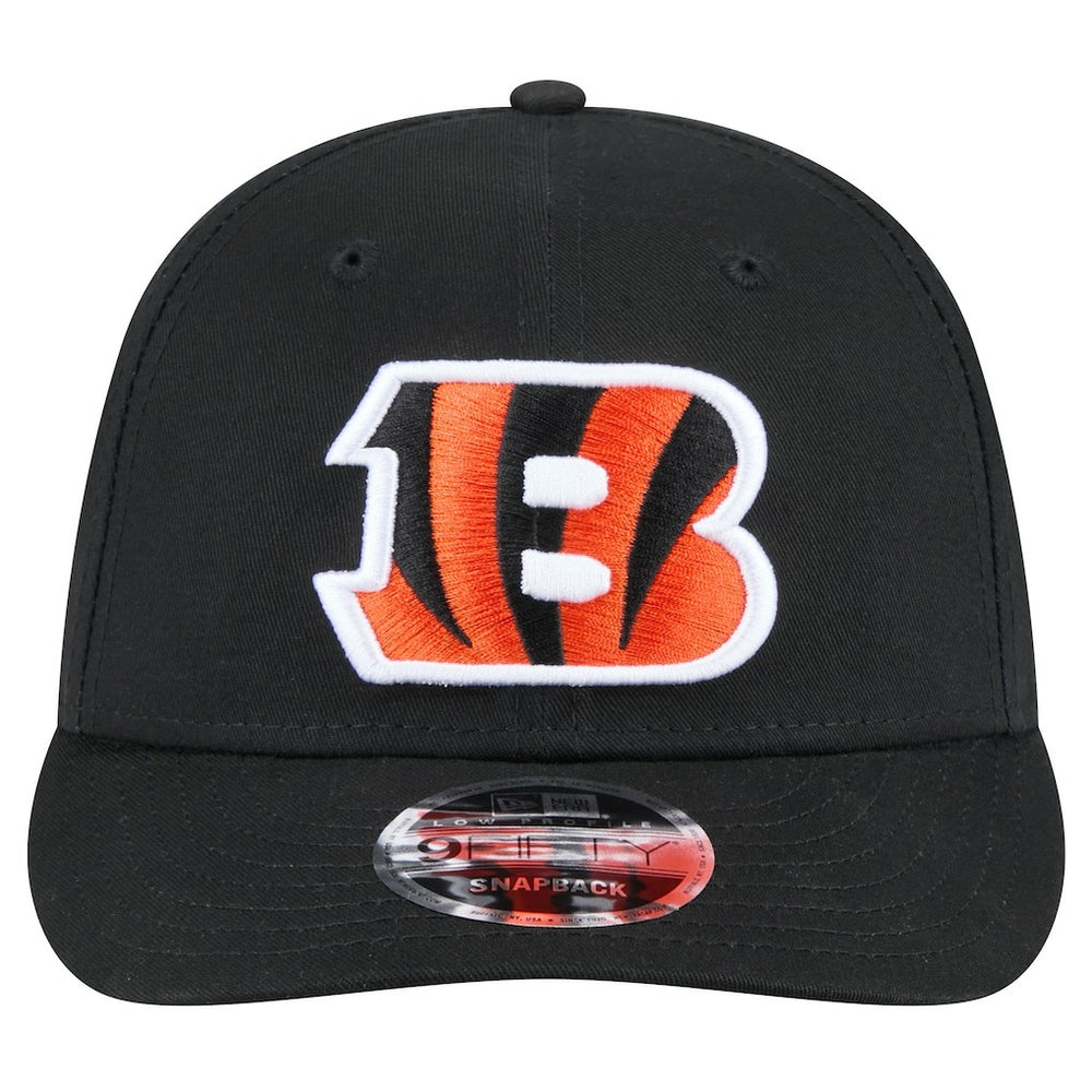 Cincinnati Bengals New Era Main Low Profile 9FIFTY Snapback Hat Black - NFL