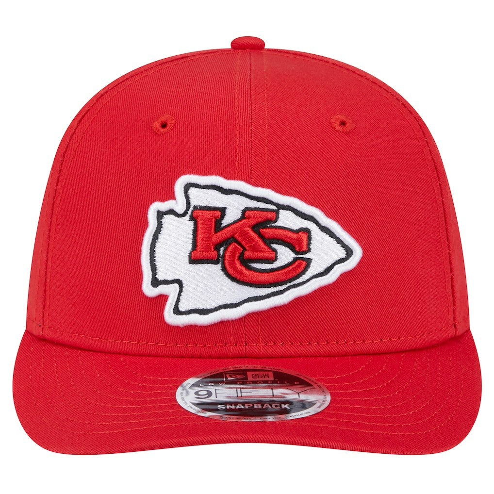 Kansas City Chiefs New Era Main Low Profile 9FIFTY Snapback Hat Red - NFL