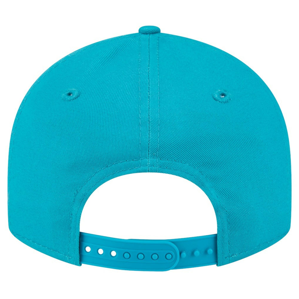 Miami Dolphins New Era Main Low Profile 9FIFTY Snapback Hat Aqua - NFL