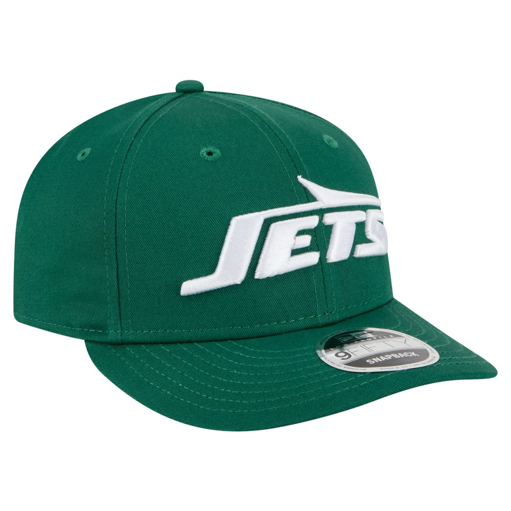 New York Jets New Era Main Low Profile 9FIFTY Snapback Hat Green - NFL