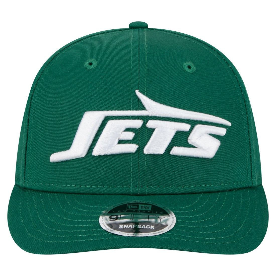 New York Jets New Era Main Low Profile 9FIFTY Snapback Hat Green - NFL