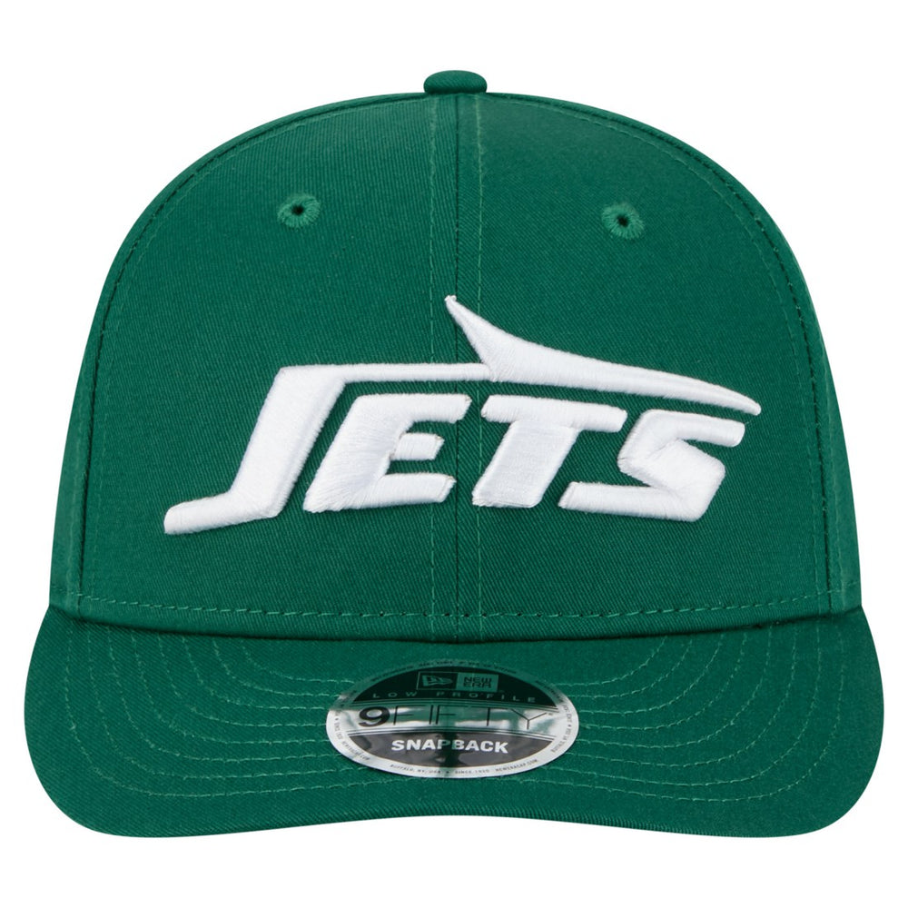 New York Jets New Era Main Low Profile 9FIFTY Snapback Hat Green - NFL