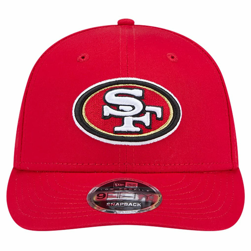 San Francisco 49ers New Era Main Low Profile 9FIFTY Snapback Hat Scarlet - NFL