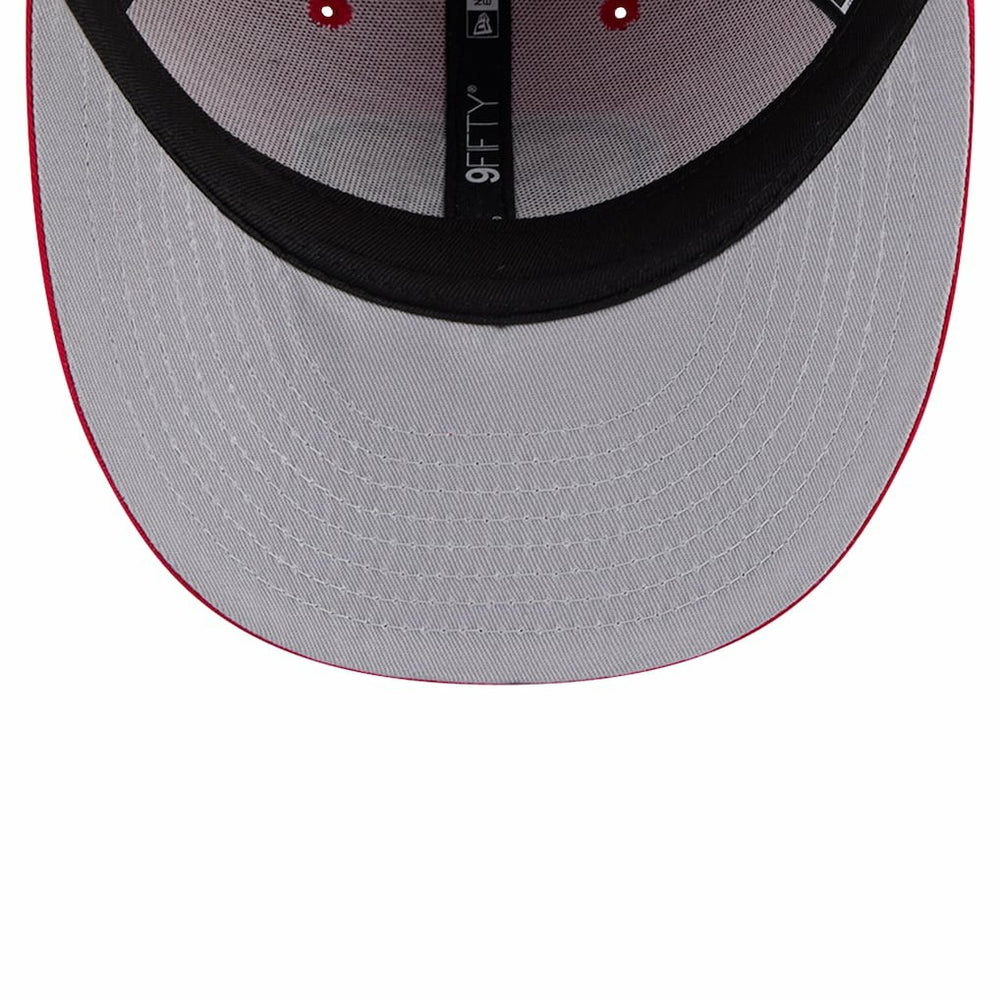 San Francisco 49ers New Era Main Low Profile 9FIFTY Snapback Hat Scarlet - NFL