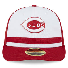 Cincinnati Reds New Era 2025 Batting Practice Low Profile 59FIFTY Fitted Hat for sale
