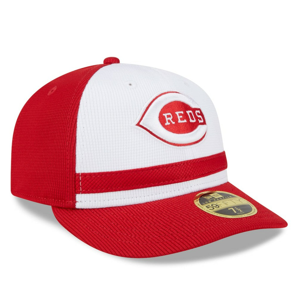 Cincinnati Reds New Era 2025 Batting Practice Low Profile 59FIFTY Fitted Hat for sale
