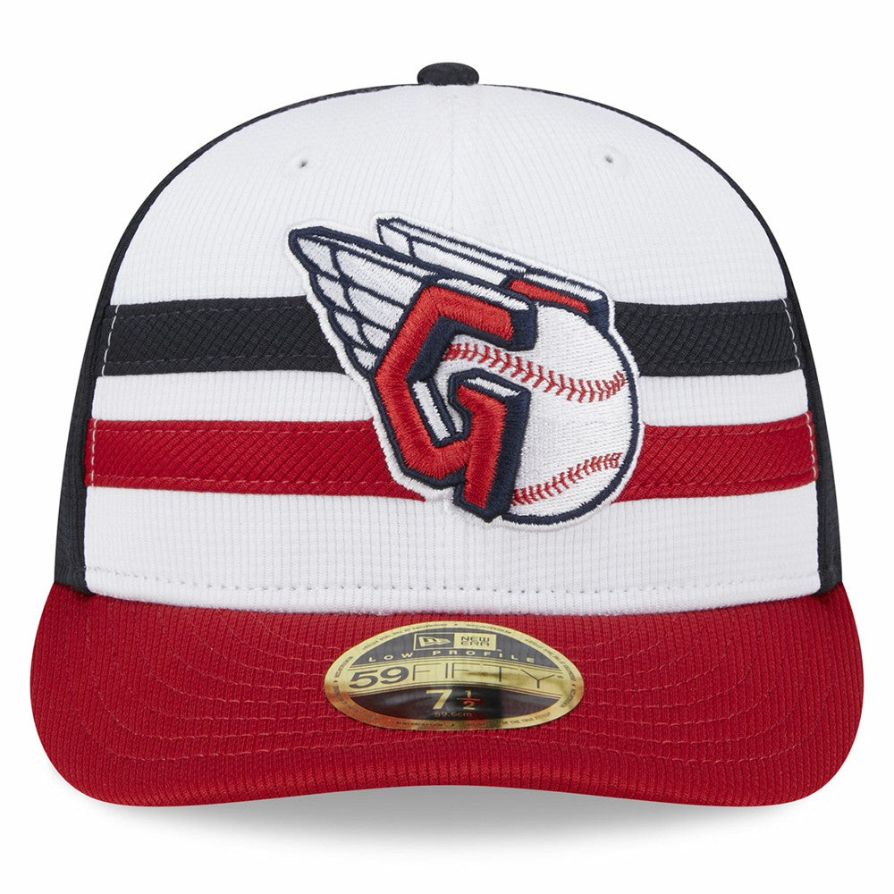 Cleveland Guardians New Era 2025 Batting Practice Low Profile 59FIFTY Fitted Hat Clearance