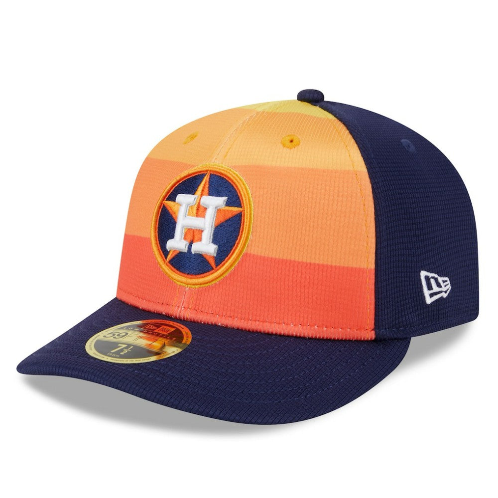 Houston Astros New Era 2025 Batting Practice Low Profile 59FIFTY Fitted Hat Clearance