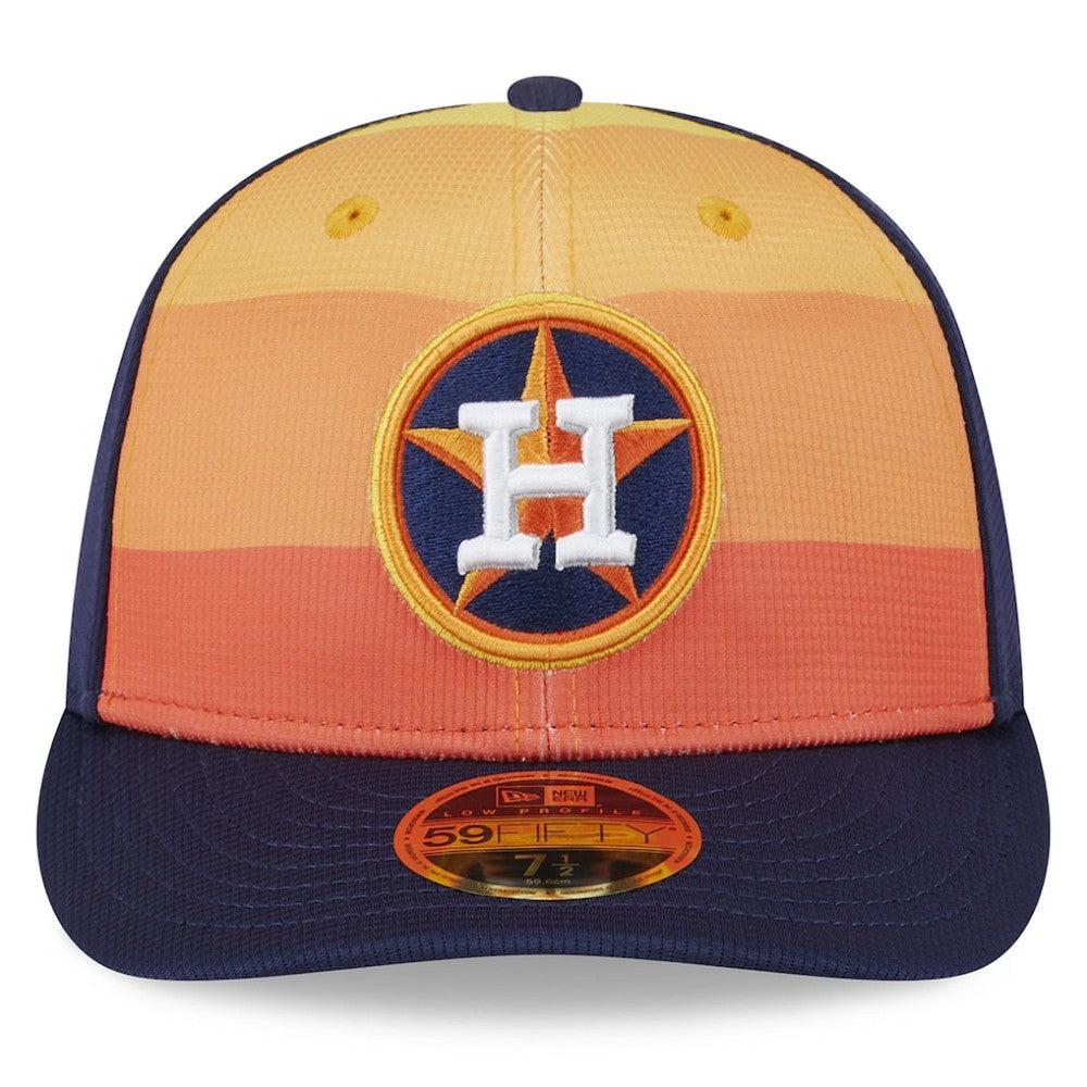 Houston Astros New Era 2025 Batting Practice Low Profile 59FIFTY Fitted Hat Clearance