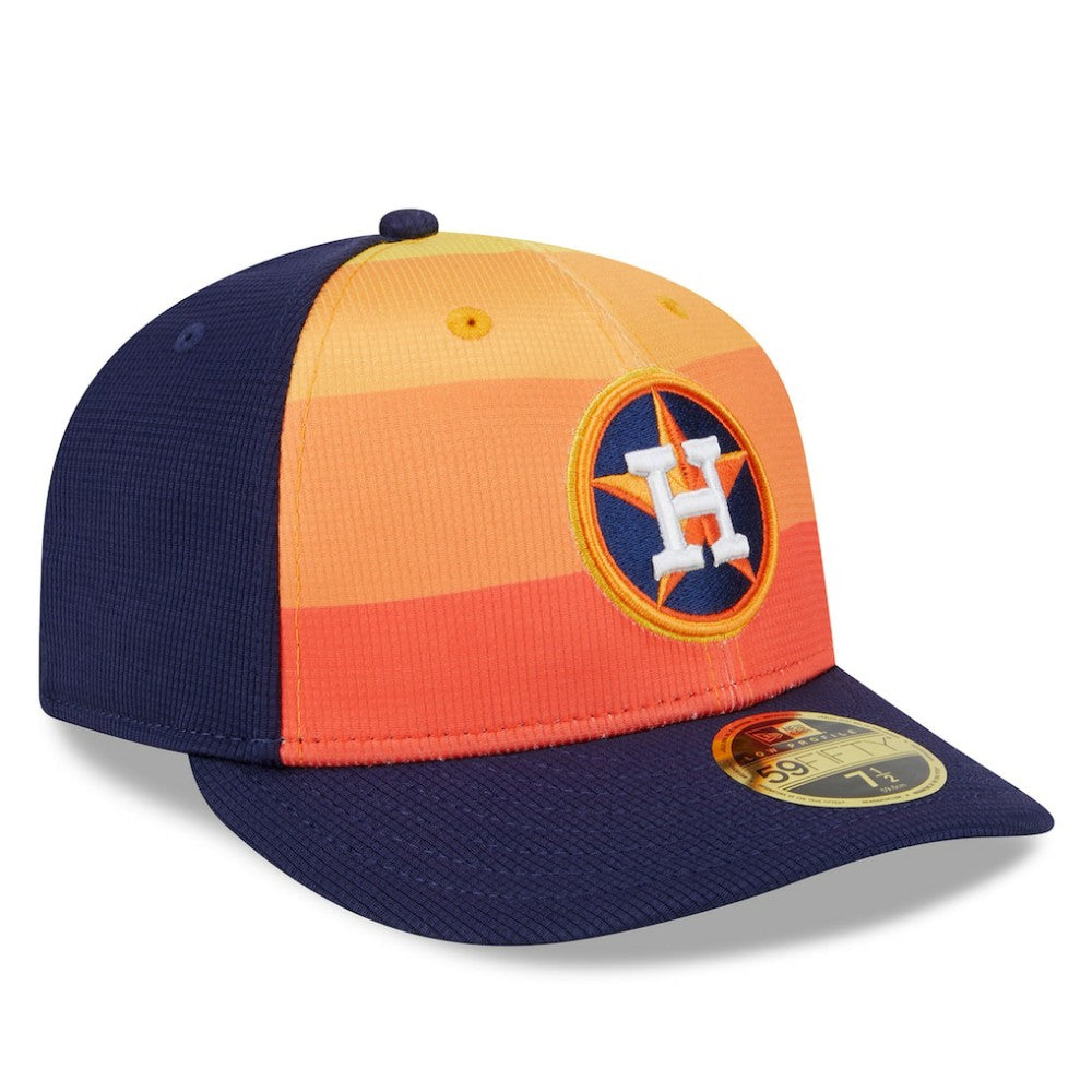 Houston Astros New Era 2025 Batting Practice Low Profile 59FIFTY Fitted Hat Clearance