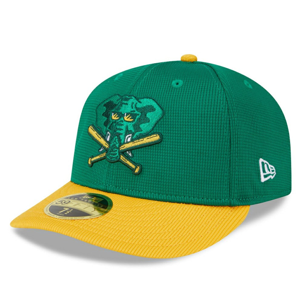 Athletics New Era 2025 Batting Practice Low Profile 59FIFTY Fitted Hat Lifestyle