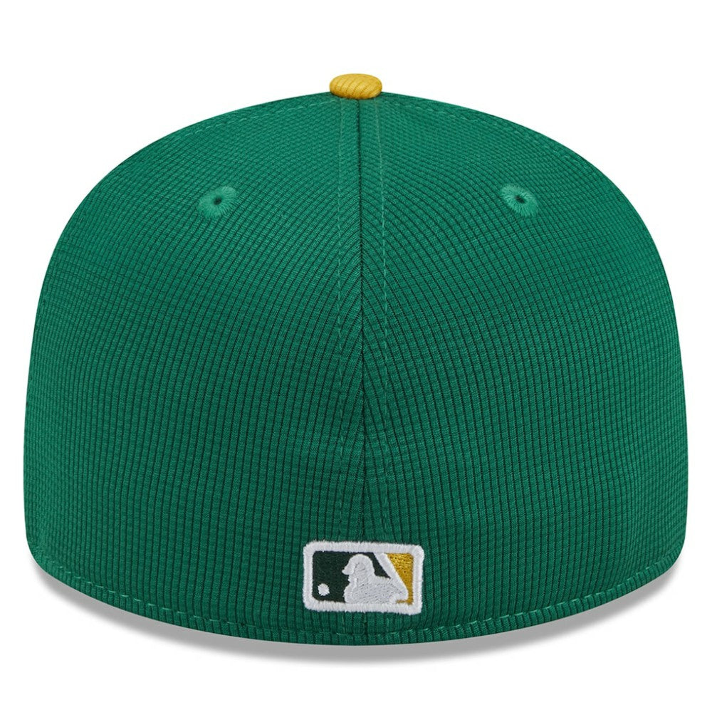 Athletics New Era 2025 Batting Practice Low Profile 59FIFTY Fitted Hat Lifestyle