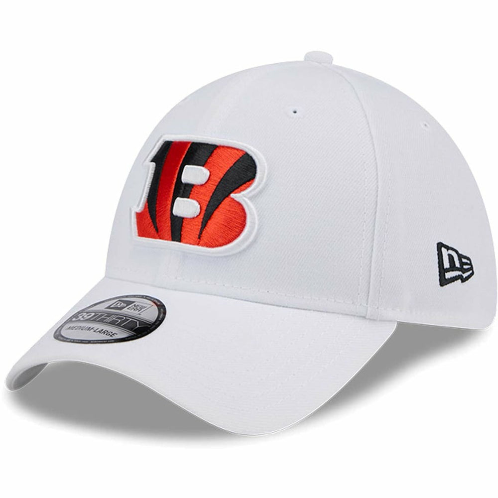 Cincinnati Bengals New Era Main 39THIRTY Flex Hat White - NFL