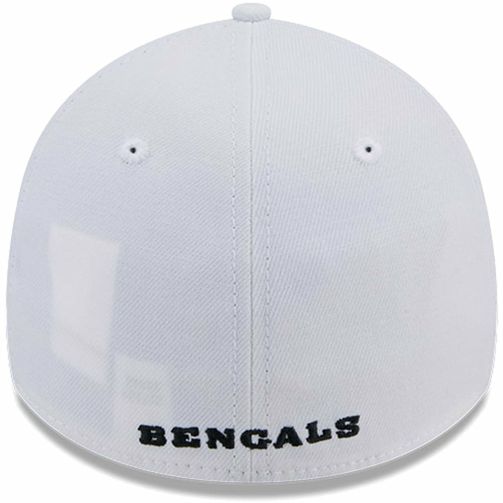 Cincinnati Bengals New Era Main 39THIRTY Flex Hat White - NFL