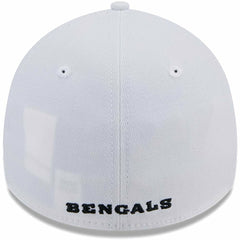 Cincinnati Bengals New Era Main 39THIRTY Flex Hat White - NFL