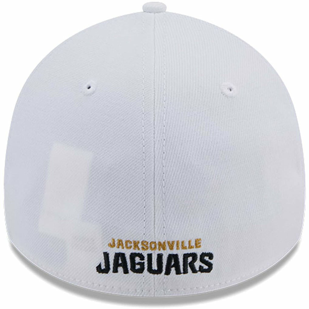 Jacksonville Jaguars New Era Main 39THIRTY Flex Hat White - NFL