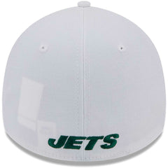 New York Jets New Era Main 39THIRTY Flex Hat White - NFL