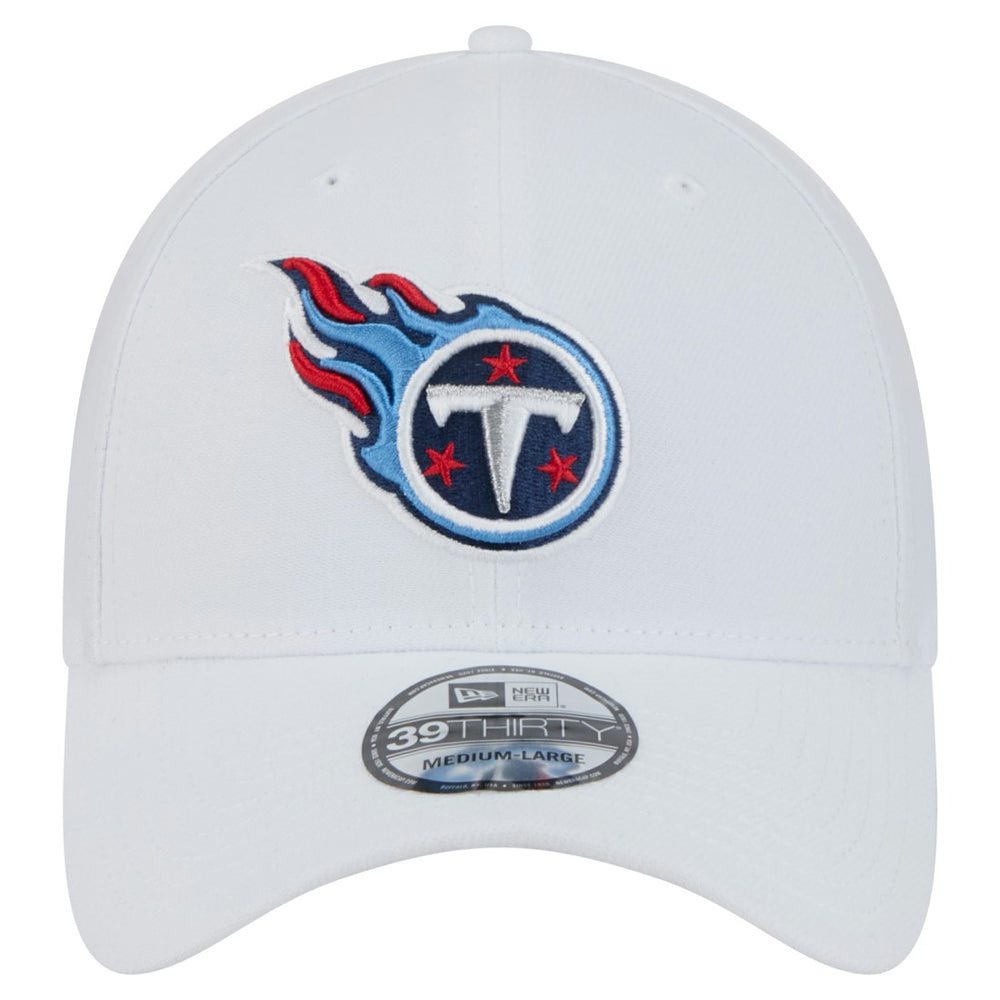 Tennessee Titans New Era Main 39THIRTY Flex Hat White - NFL