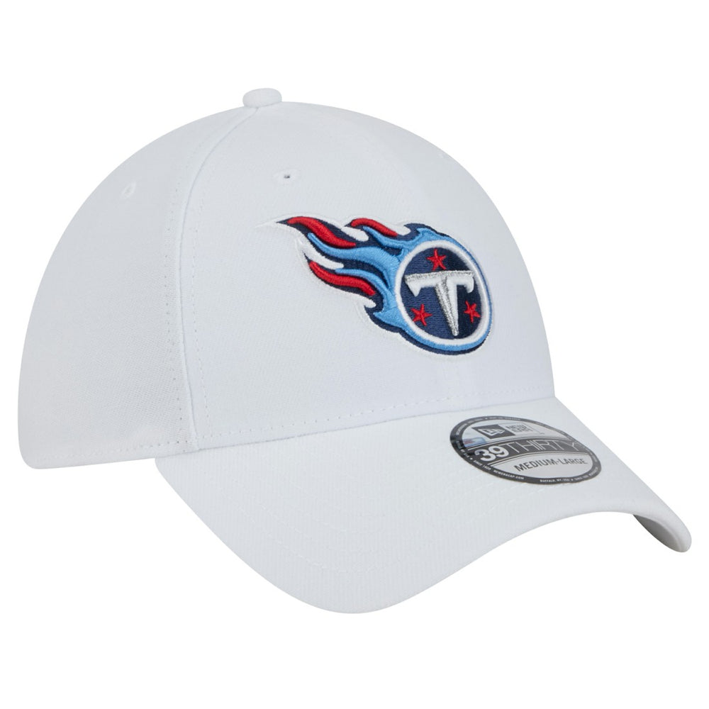 Tennessee Titans New Era Main 39THIRTY Flex Hat White - NFL