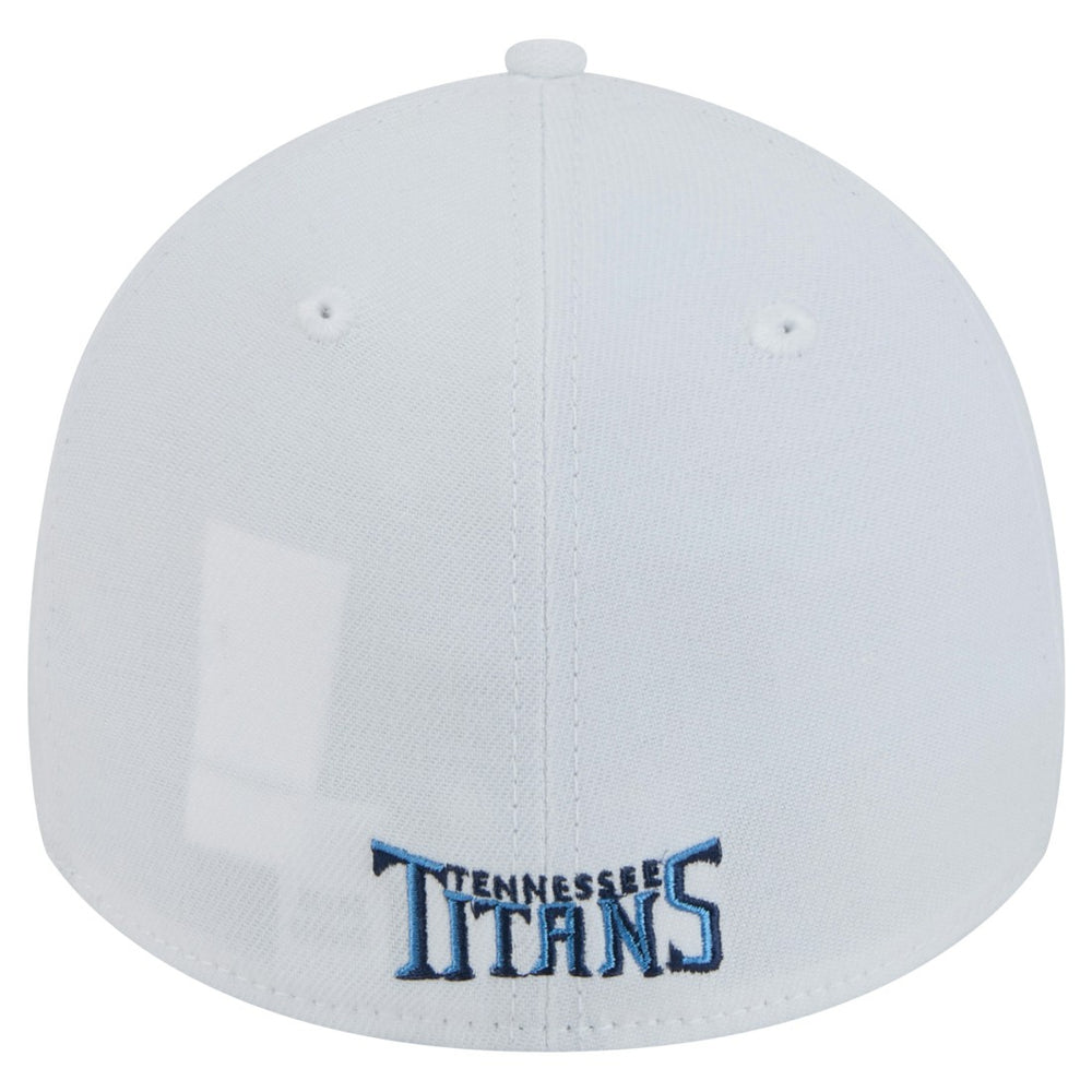 Tennessee Titans New Era Main 39THIRTY Flex Hat White - NFL