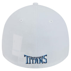 Tennessee Titans New Era Main 39THIRTY Flex Hat White - NFL