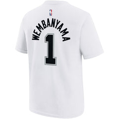 Nike - Victor Wembanyama San Antonio Spurs Youth Name & Number Association T-Shirt - White