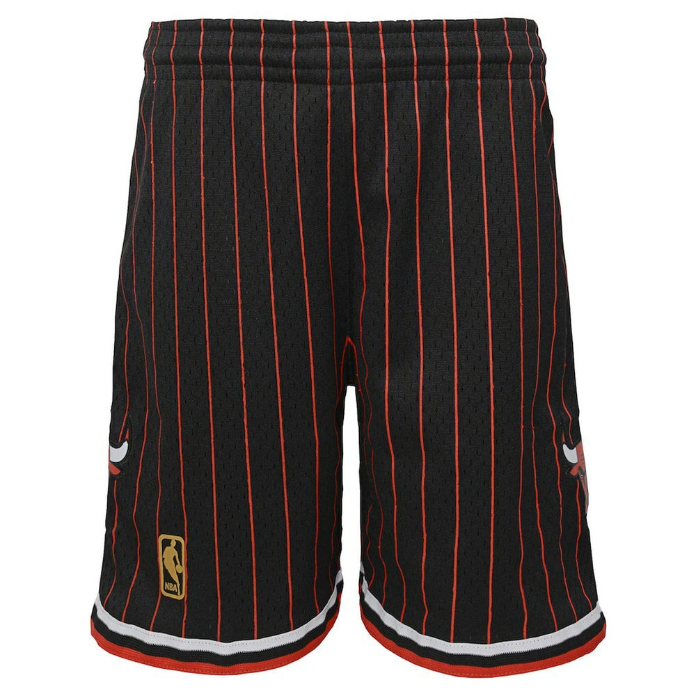 Mitchell & Ness - Chicago Bulls Youth Hardwood Classics Swingman Shorts - Black