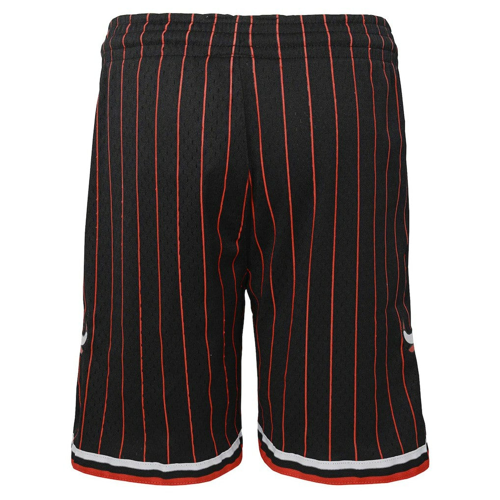 Mitchell & Ness - Chicago Bulls Youth Hardwood Classics Swingman Shorts - Black