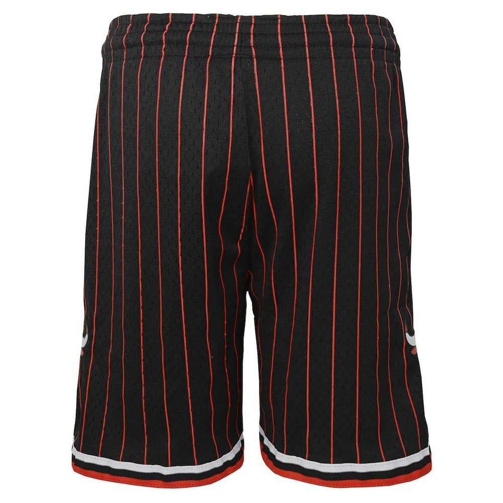 Mitchell & Ness - Chicago Bulls Youth Hardwood Classics Swingman Shorts - Black