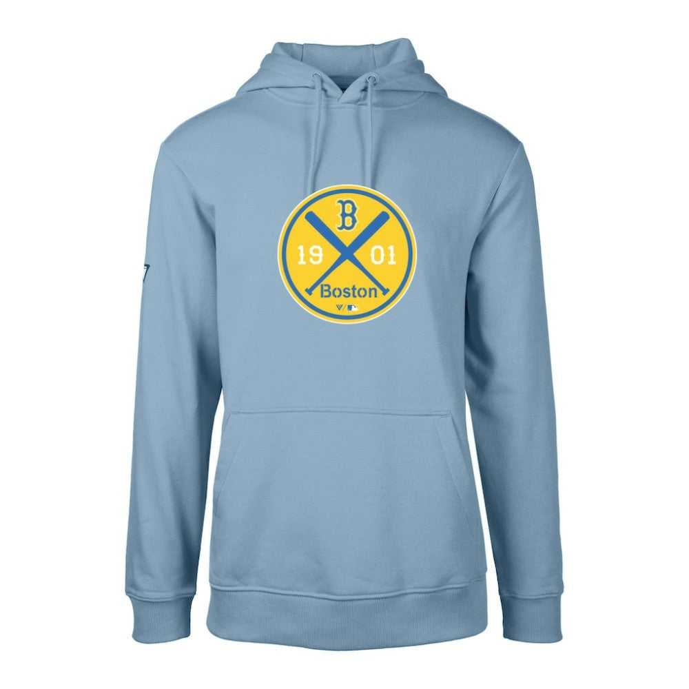 Boston Red Sox Levelwear City Connect Podium Strike Pullover Hoodie Online