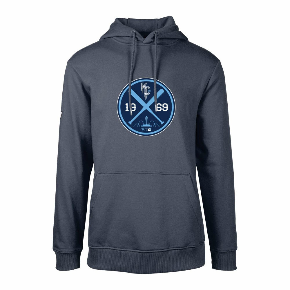 Kansas City Royals Levelwear City Connect Podium Strike Pullover Hoodie On Sale