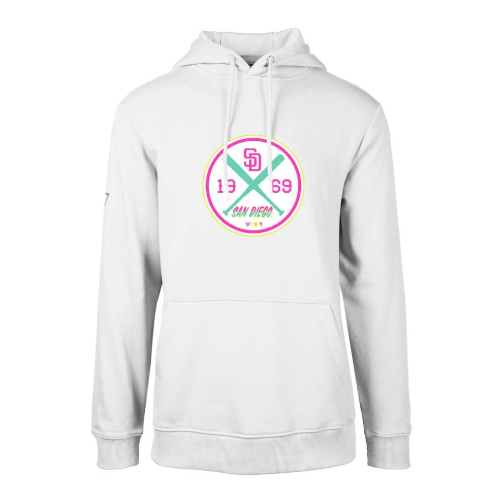 San Diego Padres Levelwear City Connect Podium Strike Pullover Hoodie Online