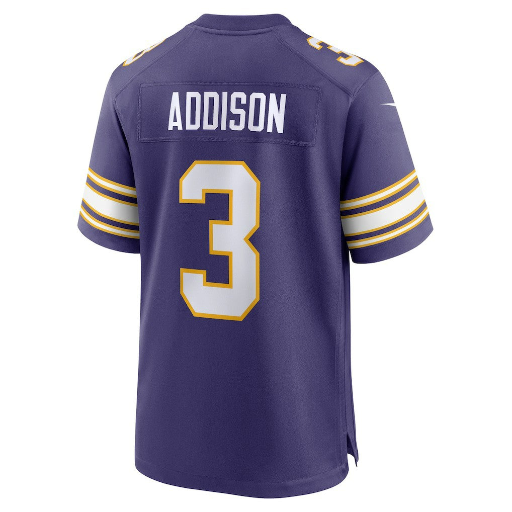Jordan Addison Minnesota Vikings Alternate Game Jersey Purple - Nike