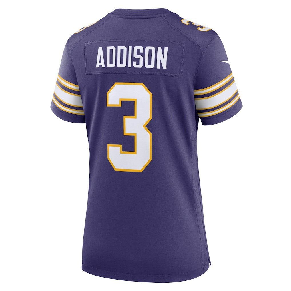 Jordan Addison Minnesota Vikings Women's Alternate Game Jersey Purple - Nike