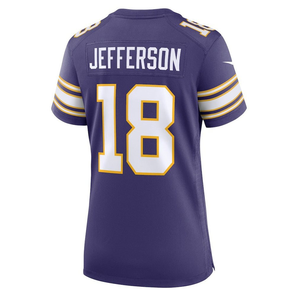 Justin Jefferson Minnesota Vikings Women's Player Jersey Purple - Nike